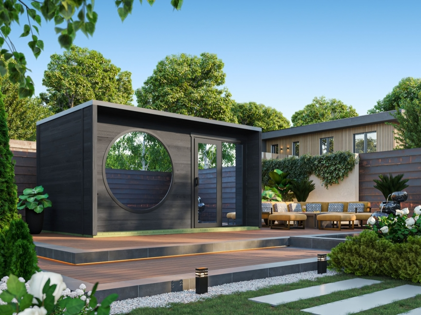 The Rise of the Black Outdoor Sauna: A Bold Statement in Wellness Architecture